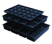 One-Piece ABS Drawer Divider Insert - 24 Compartments - For Use With Any 29" Roller Cabinet w/2" Drawers - Strong Tooling