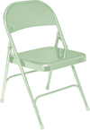 Steel Folding Chair - 19-Gauge 7/8" Tubular Frame 2½" Frame Strengtheners - Strong Tooling