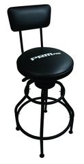 Adjustable Shop Stool with Back Support - Strong Tooling