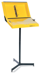 Yellow Information Workstand With Drop Pocket - Strong Tooling
