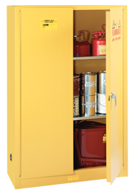 Flammable Liqiuds Storage Cabinet - #5444N 43 x 18 x 65'' (3 Shelves) - Strong Tooling