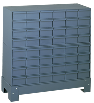 33-3/4 x 12-1/4 x 34-1/4'' (48 Compartments) - Steel Modular Parts Cabinet - Strong Tooling