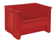 19 x 15-1/4 x 12'' - Red Stak-N-Store Bin - Strong Tooling
