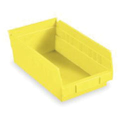 8 3/8″ × 17 7/8″ × 4″ - Yellow Economy Shelf Bin - Strong Tooling