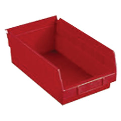 11 1/8″ × 23 5/8″ × 4″ - Red Economy Shelf Bin - Strong Tooling