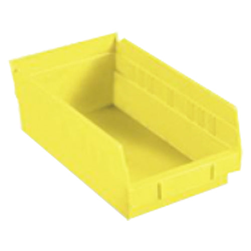 11 1/8″ × 23 5/8″ × 4″ - Yellow Economy Shelf Bin - Strong Tooling