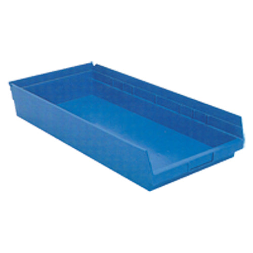 11 1/8″ × 23 5/8″ × 4″ - Blue Economy Shelf Bin - Strong Tooling