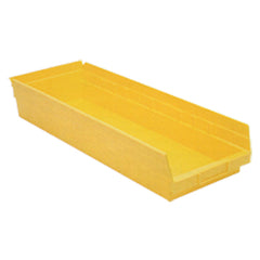 8 3/8″ × 23 5/8″ × 4″ - Yellow Economy Shelf Bin - Strong Tooling