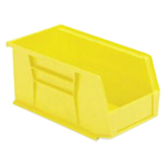 4 1/8″ × 7 3/8″ × 3″ - Yellow Hanging or Stackable Bin - Strong Tooling