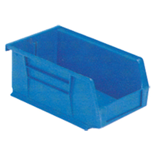 4 1/8″ × 7 3/8″ × 3″ - Blue Hanging or Stackable Bin - Strong Tooling