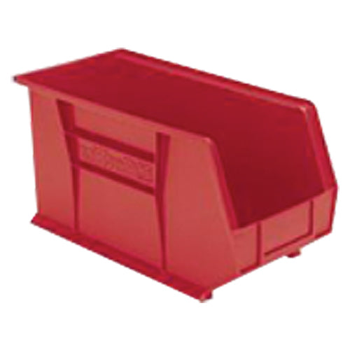 5 1/2″ × 10 7/8″ × 5″ - Red Hanging or Stackable Bin - Strong Tooling