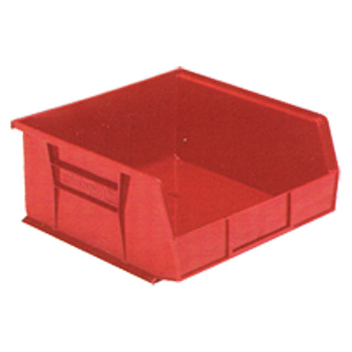 11″ × 10 7/8″ × 5″ - Red Hanging or Stackable Bin - Strong Tooling