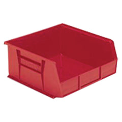 16 1/2″ × 14 3/4″ × 7″ - Red Hanging or Stackable Bin - Strong Tooling