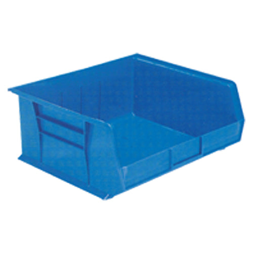 16 1/2″ × 14 3/4″ × 7″ - Blue Hanging or Stackable Bin - Strong Tooling