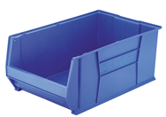 12-3/8" x 20" x 6" - Blue Stackable Bins - Strong Tooling