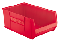 12-3/8" x 20" x 8" - Red Stackable Bins - Strong Tooling