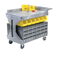 Large Pro Tool Storage Cart - #30936G Gray - Strong Tooling