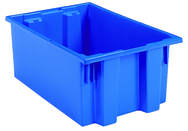 19-1/2 x 15-1/2 x 10'' - Blue Nest-Stack-Tote Box - Strong Tooling