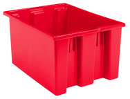 23-1/2 x 19-1/2 x 13'' - Red Nest-Stack-Tote Box - Strong Tooling
