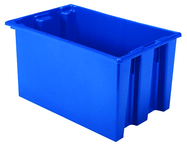 23-1/2 x 15-1/2 x 12'' - Blue Nest-Stack-Tote Box - Strong Tooling