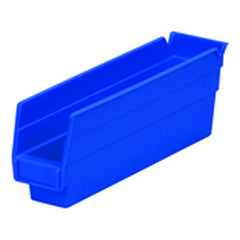 2 3/4″ × 11 5/8″ × 4″ - Blue Economy Shelf Bin - Strong Tooling