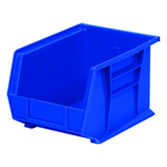 8 1/4″ × 10 3/4″ × 7″ - Blue Hanging or Stackable Bin - Strong Tooling