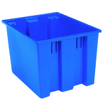 19-1/2 x 15-1/2 x 13" --Blue Nest-Stack-Tote Box - Strong Tooling