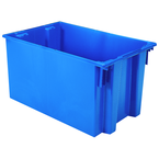 29-1/2 x 19-1/2 x 15'' - Blue Nest-Stack-Tote Box - Strong Tooling