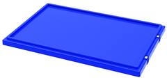 Blue Lid for use with Akro Nest-Stack Tote 35-300 - Strong Tooling