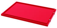 Red Lid for use with Akro Nest-Stack Tote 35-300 - Strong Tooling