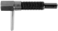 Lever Type Locking Plunger - .50 lbs Initial End Force, 2.5 lbs Final End Force (1/4-20 Thread) - Strong Tooling