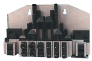 Machinist Clamping Set - #12625CK; 1/2-13 Stud Size; 5/8 T-Slot Size - Strong Tooling