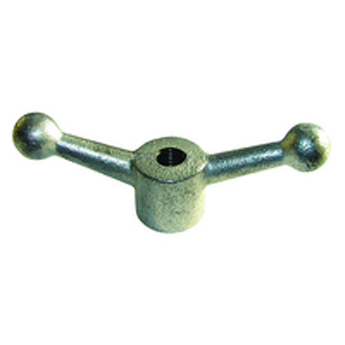 Cast Iron Ball Handles - Blank Hole, 8″ Width, 2 15/16″ Overall Height, 1 3/4″ Hub Height - Strong Tooling