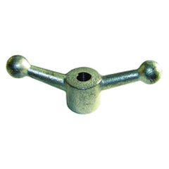 Cast Iron Ball Handles - 5/8″–11 Threaded Hole, 6″ Width, 2 1/2″ Overall Height, 1 5/8″ Hub Height - Strong Tooling