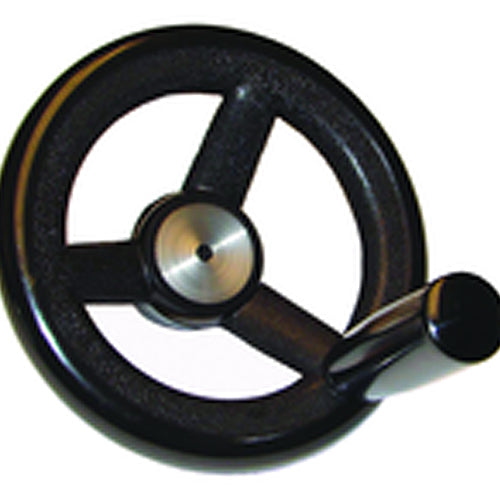 Nylon Hand Wheels - 4.92″ Wheel Diameter, 1.18″ Hub Diameter - Strong Tooling