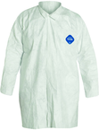 Tyvek® White Two Pocket Lab Coat - Large (case of 30) - Strong Tooling