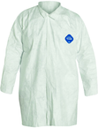 Tyvek® White No Pocket Lab Coat - 5XL (case of 30) - Strong Tooling