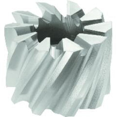 1-1/4 x 1 x 1/2 - HSS-T15 - Shell Mill - 8T - Uncoated - Strong Tooling