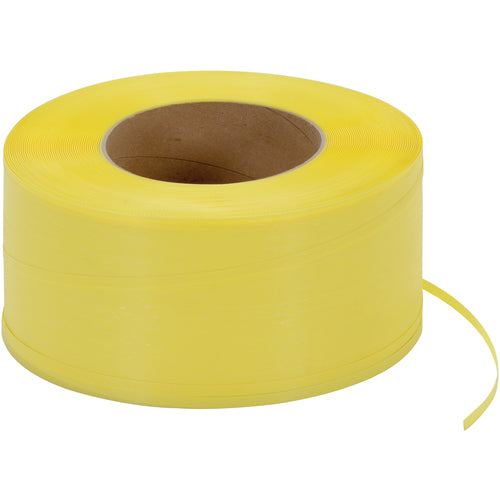 Yellow Poly Strapping 9900 Ft 9 × 8 - Exact Industrial Supply