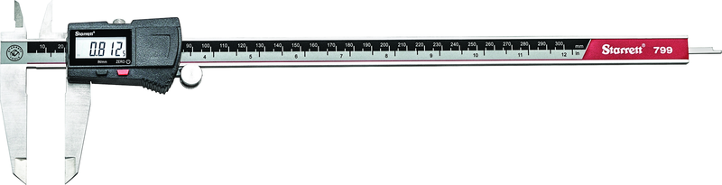 #EC799B-12/300 W/SLC 0 - 12 / 0 - 300mm Electronic Caliper - Strong Tooling