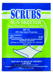 SUN SKEETERâ„¢ Insect Repellent & Sunscreen Wipes - PackageÂ of 100 - Strong Tooling