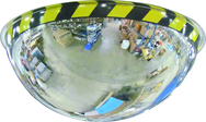 48" Full Dome Mirror With Safety Border - Strong Tooling