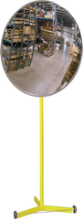 26" Convex Mirror With Portable Stand - Strong Tooling