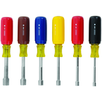 STANLEY® 6 Piece Vinyl Grip Fractional Nut Driver Set - Strong Tooling