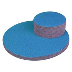 24" x No Hole - 40 Grit - PSA Sanding Disc - Blue Zirc-Cloth - Strong Tooling