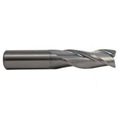 1/2 TuffCut Std. Length Center Cutting 3 Fl End Mill TiCN Coated - Strong Tooling