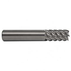11mm TuffCut SS 6 Fl High Helix TiN Coated Non-Center Cutting End Mill - Strong Tooling