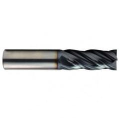 3/8 x 3/8 x 7/8 x 2-1/2 4Fl  Square Carbide End Mill - TiALN - Strong Tooling