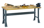 72 x 30 x 33-1/2" - Wood Bench Top Work Bench - Strong Tooling