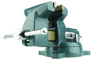 744, 740 Series Mechanics Vise - Swivel Base, 4" Jaw Width, 4-1/2" Jaw Opening, 3-7/8" Throat Depth - Strong Tooling